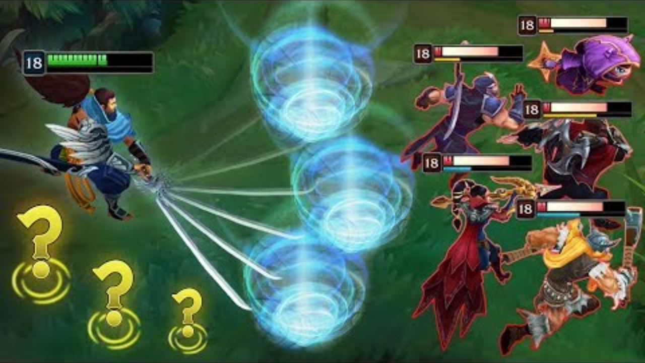 LOL五杀集锦:亚索正确1v9的打开方式
